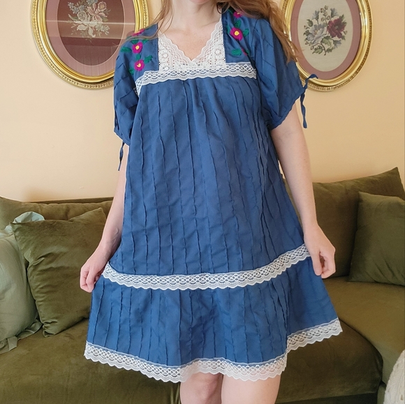 Vintage Homemade Cottagecore Dress - Picture 10 of 10